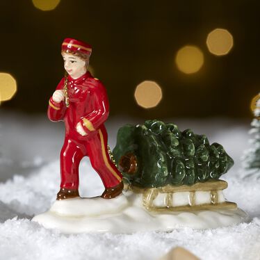 Christmas Village Bell Hop